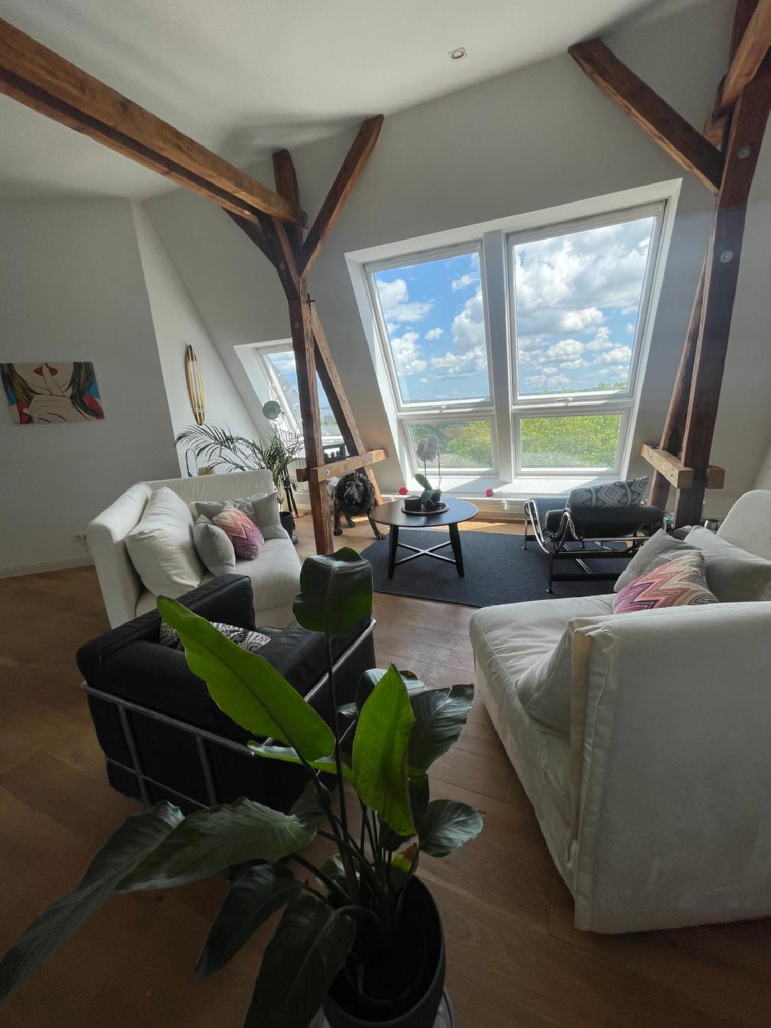 Luxus Penthouse Waterview Apartment Kiel Exterior photo